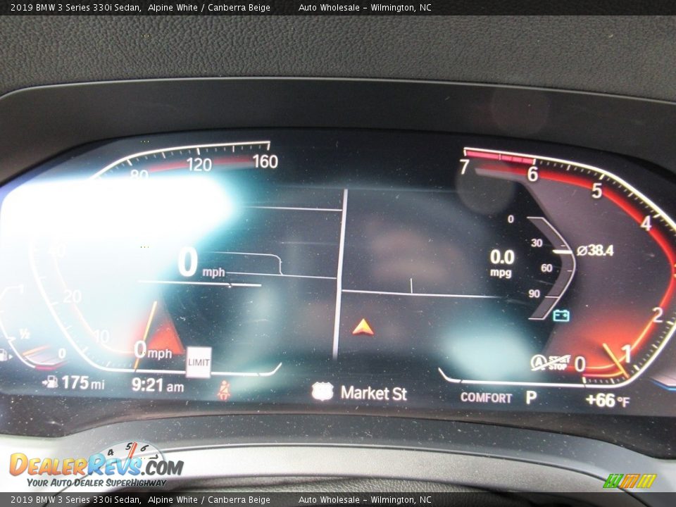 2019 BMW 3 Series 330i Sedan Alpine White / Canberra Beige Photo #16