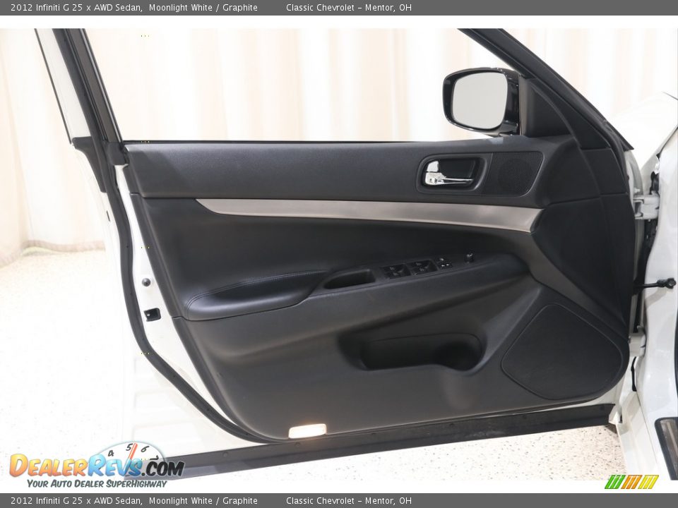 Door Panel of 2012 Infiniti G 25 x AWD Sedan Photo #4