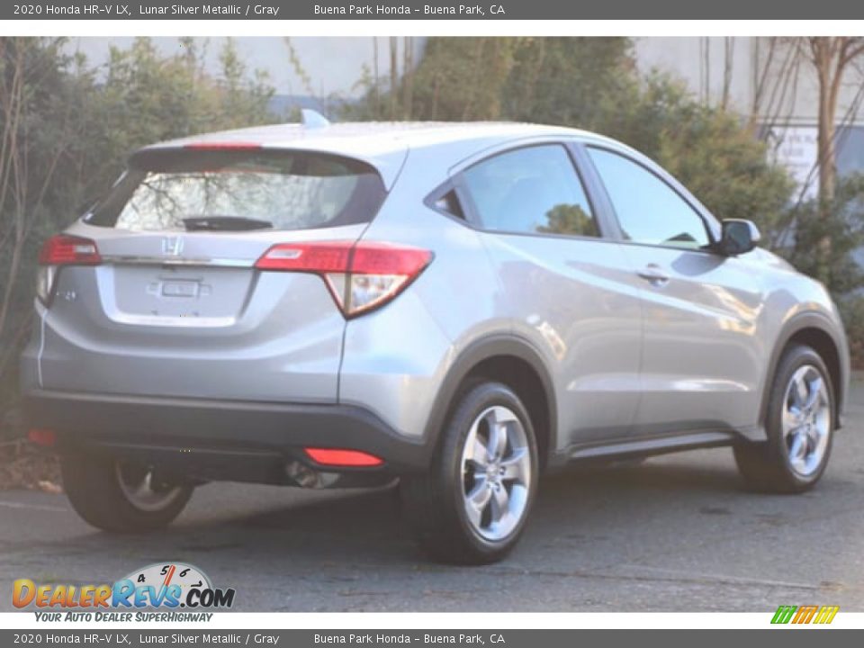 2020 Honda HR-V LX Lunar Silver Metallic / Gray Photo #6