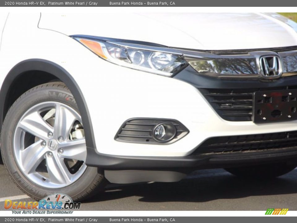 2020 Honda HR-V EX Platinum White Pearl / Gray Photo #3