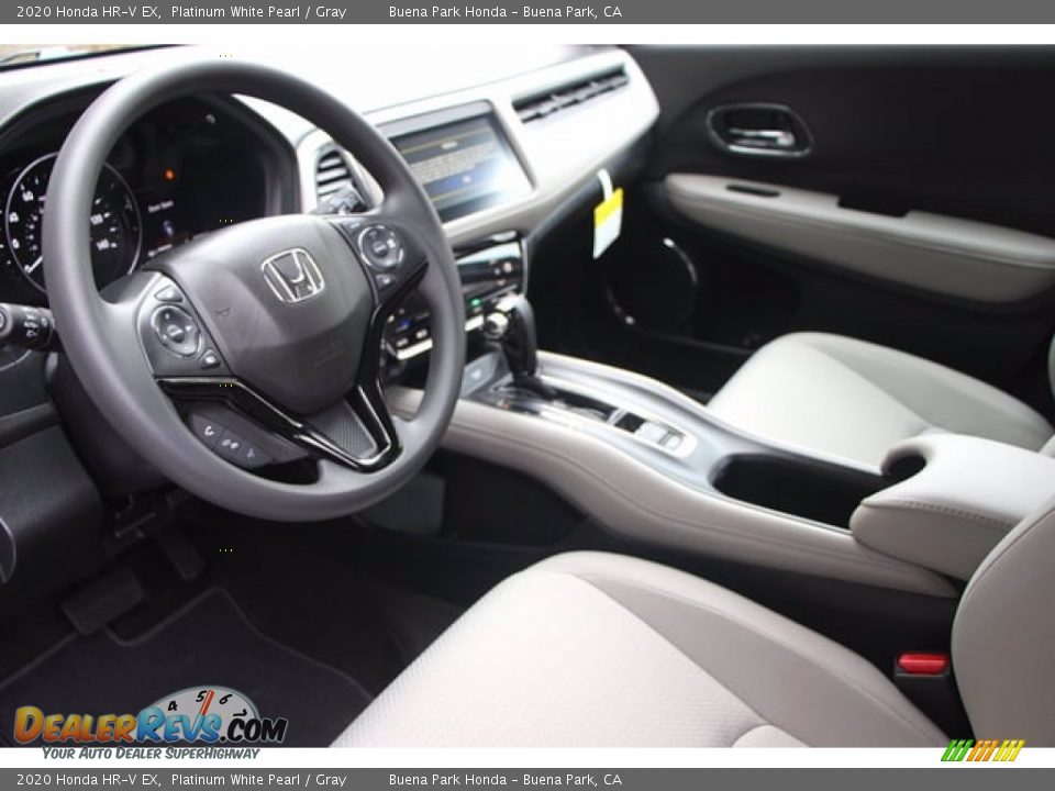 2020 Honda HR-V EX Platinum White Pearl / Gray Photo #9
