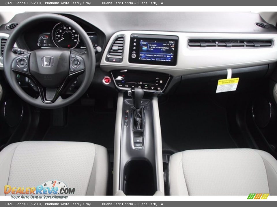 2020 Honda HR-V EX Platinum White Pearl / Gray Photo #12