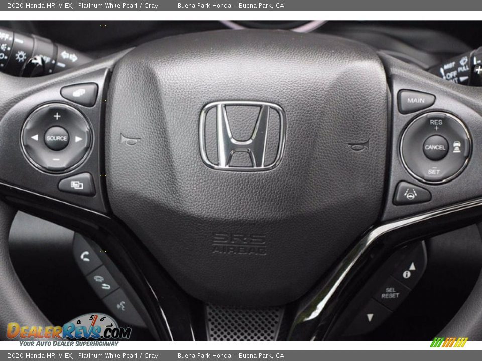 2020 Honda HR-V EX Platinum White Pearl / Gray Photo #14