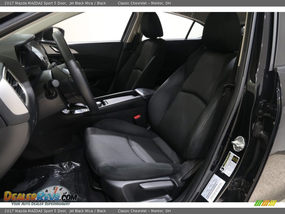 2017 Mazda MAZDA3 Sport 5 Door Jet Black Mica / Black Photo #5