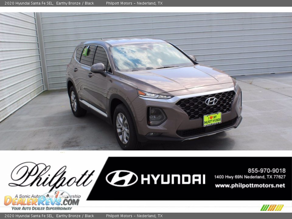 2020 Hyundai Santa Fe SEL Earthy Bronze / Black Photo #1