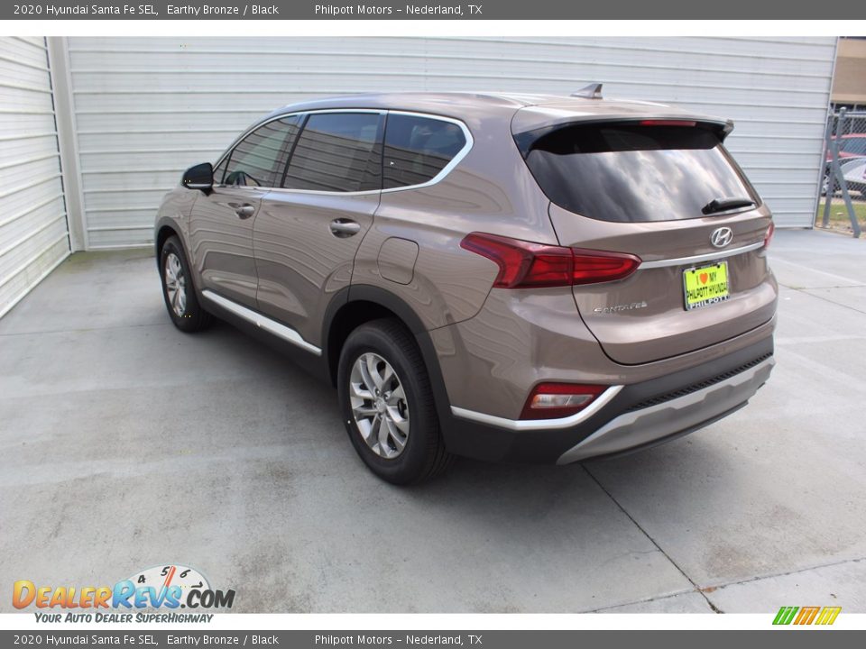 2020 Hyundai Santa Fe SEL Earthy Bronze / Black Photo #6
