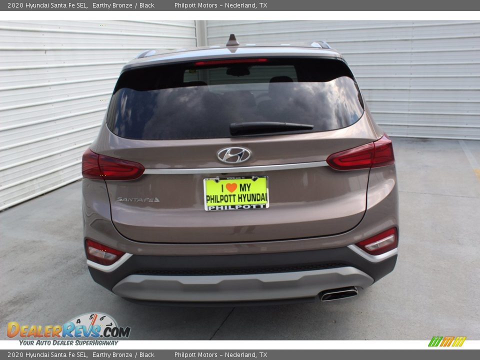 2020 Hyundai Santa Fe SEL Earthy Bronze / Black Photo #7