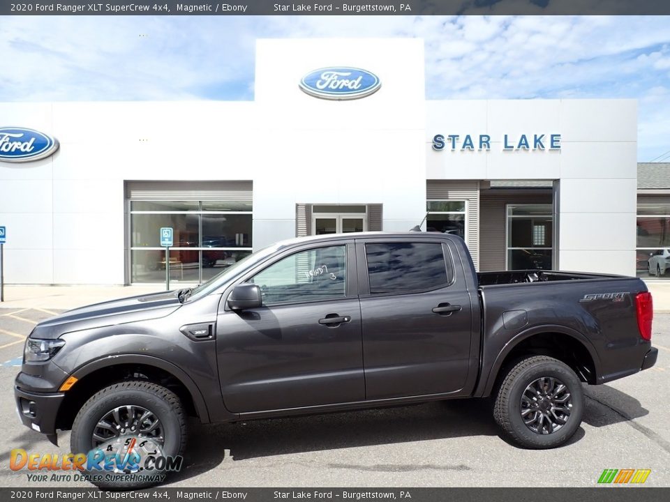 2020 Ford Ranger XLT SuperCrew 4x4 Magnetic / Ebony Photo #1