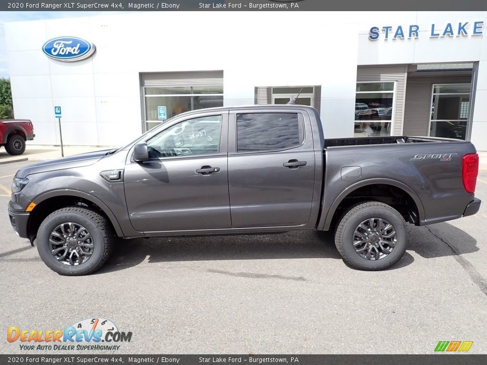 2020 Ford Ranger XLT SuperCrew 4x4 Magnetic / Ebony Photo #2