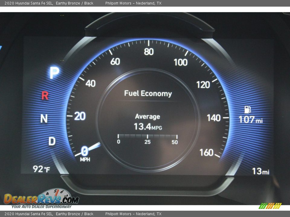 2020 Hyundai Santa Fe SEL Earthy Bronze / Black Photo #15