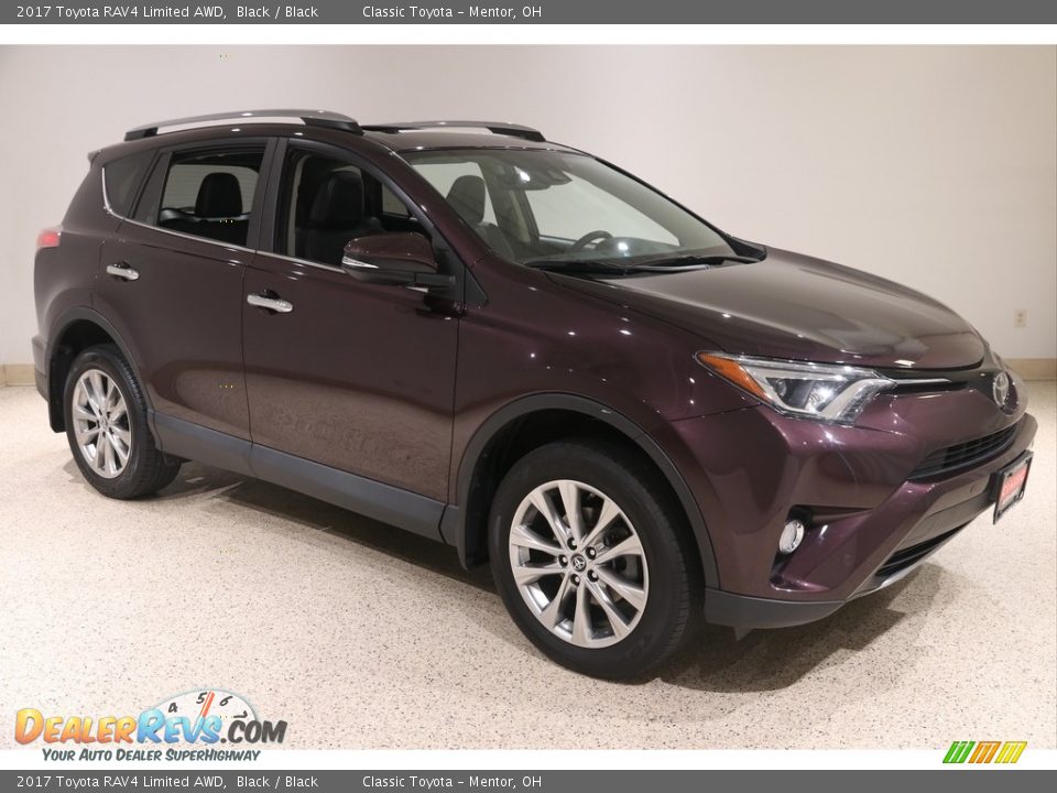 2017 Toyota RAV4 Limited AWD Black / Black Photo #1