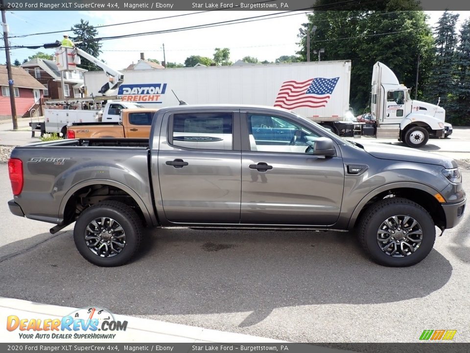2020 Ford Ranger XLT SuperCrew 4x4 Magnetic / Ebony Photo #6