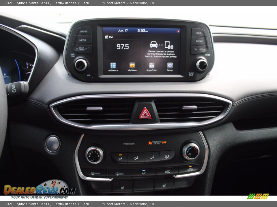 2020 Hyundai Santa Fe SEL Earthy Bronze / Black Photo #17