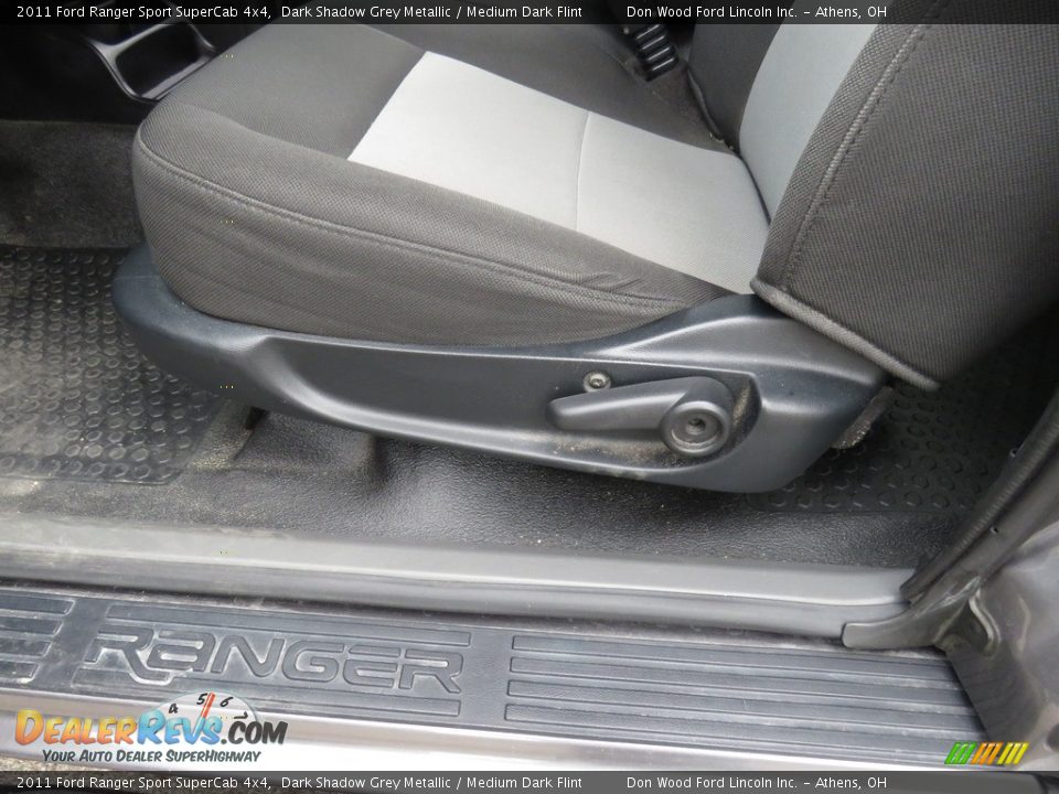 2011 Ford Ranger Sport SuperCab 4x4 Dark Shadow Grey Metallic / Medium Dark Flint Photo #18