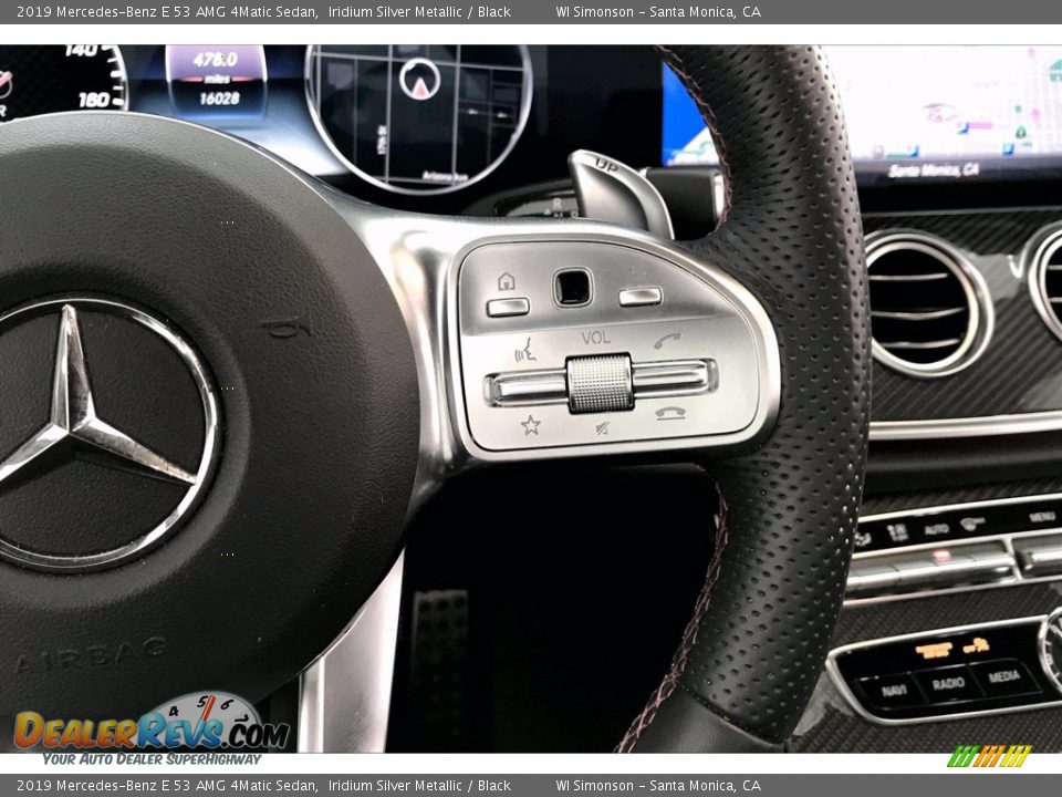 2019 Mercedes-Benz E 53 AMG 4Matic Sedan Iridium Silver Metallic / Black Photo #19