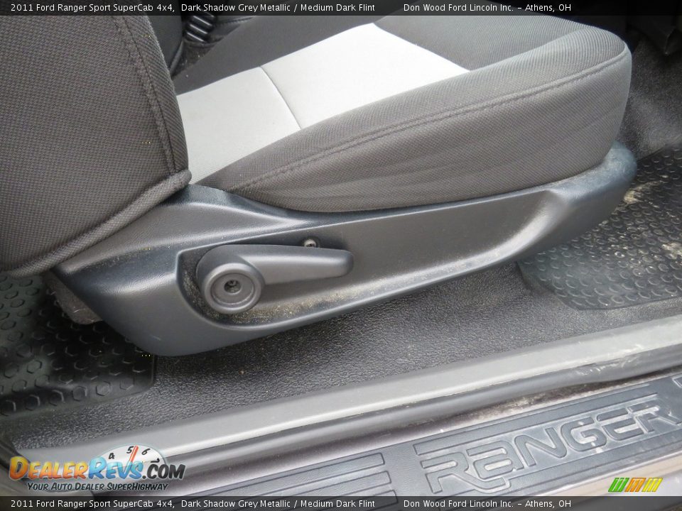 2011 Ford Ranger Sport SuperCab 4x4 Dark Shadow Grey Metallic / Medium Dark Flint Photo #22