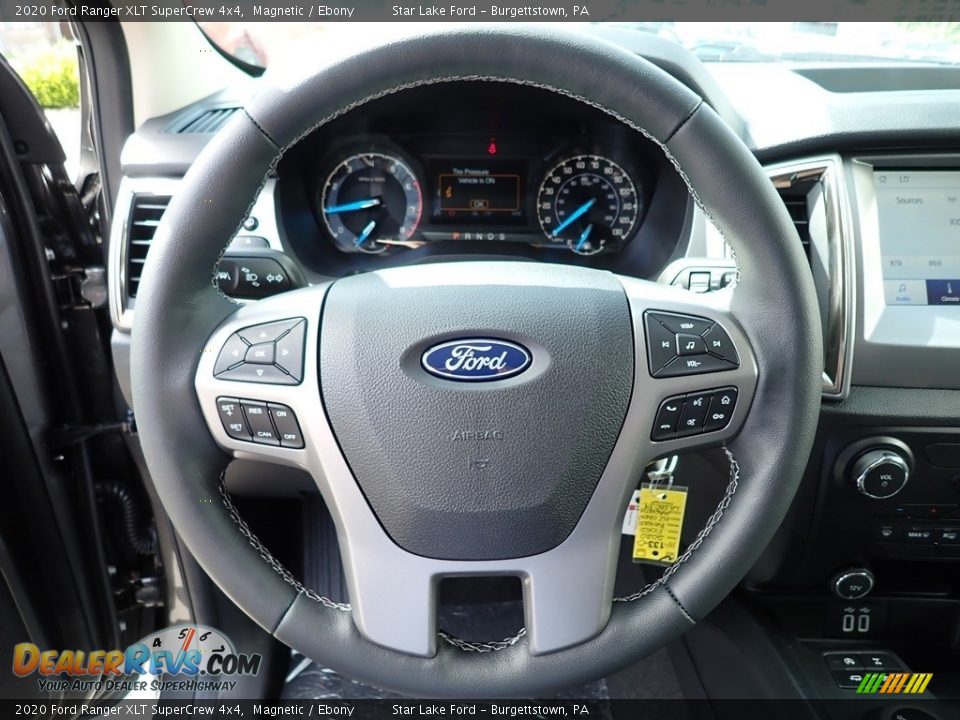 2020 Ford Ranger XLT SuperCrew 4x4 Magnetic / Ebony Photo #15