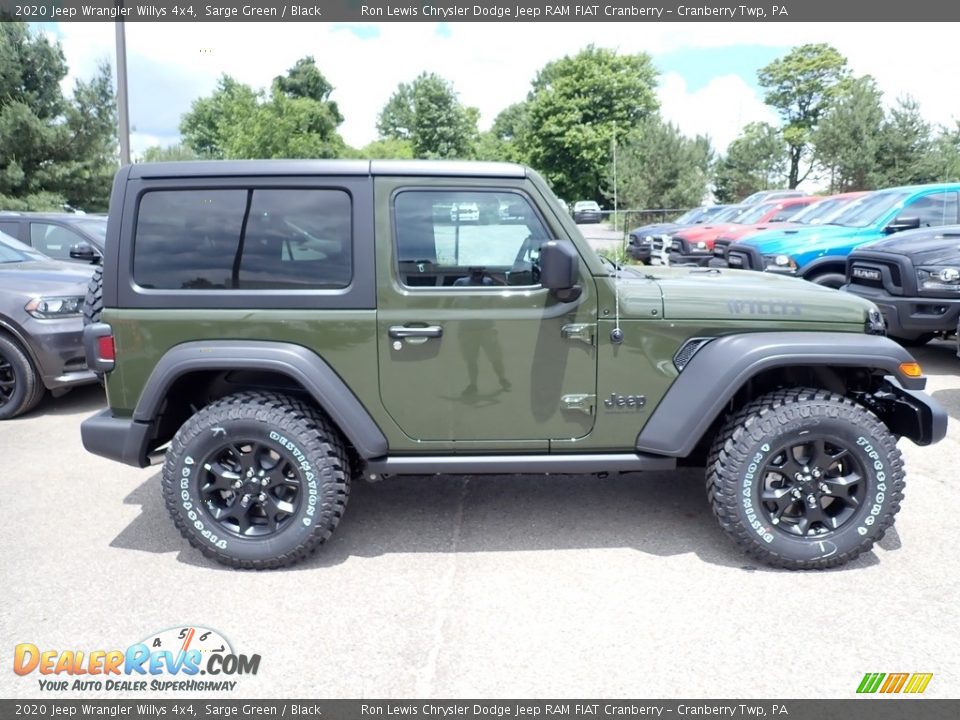 Sarge Green 2020 Jeep Wrangler Willys 4x4 Photo #6