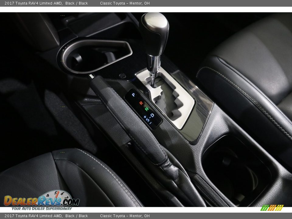 2017 Toyota RAV4 Limited AWD Black / Black Photo #14