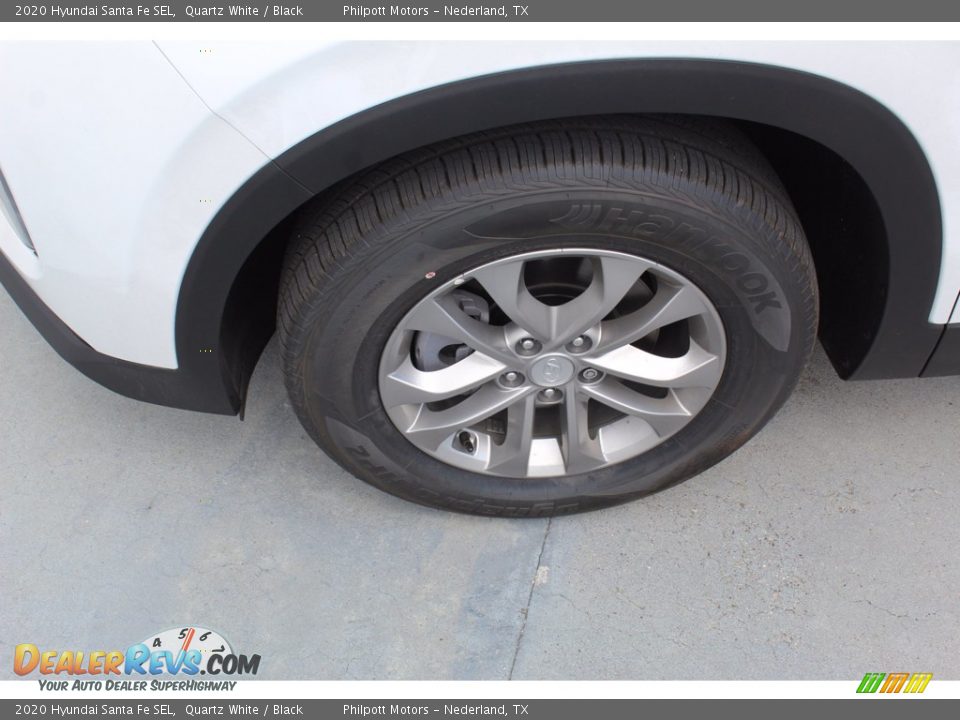 2020 Hyundai Santa Fe SEL Quartz White / Black Photo #5