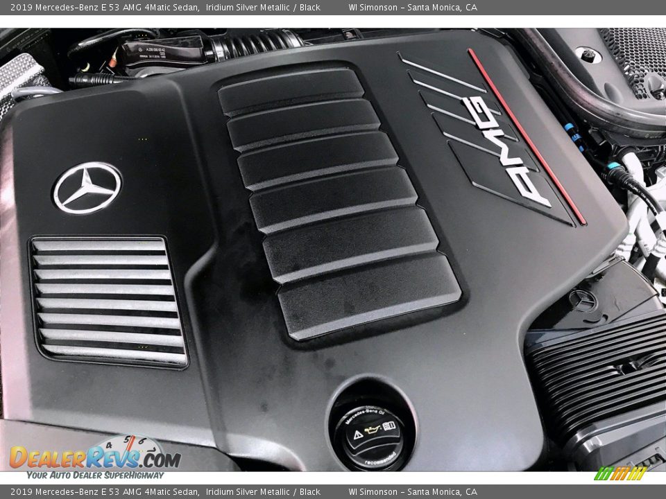 2019 Mercedes-Benz E 53 AMG 4Matic Sedan Iridium Silver Metallic / Black Photo #31