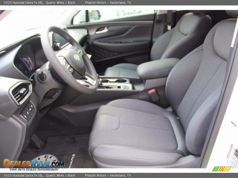 2020 Hyundai Santa Fe SEL Quartz White / Black Photo #10