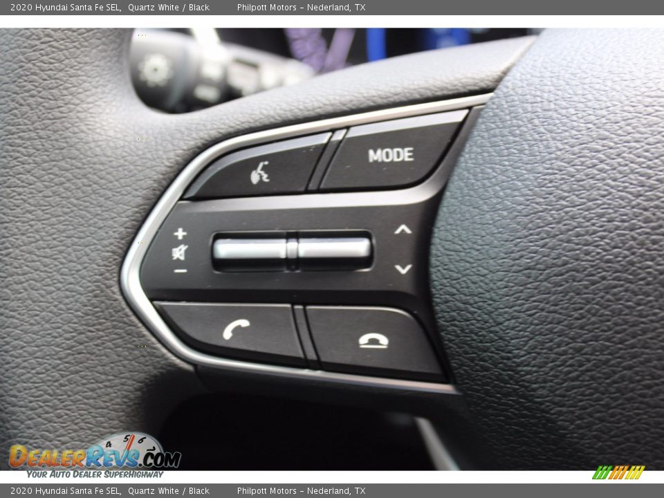 2020 Hyundai Santa Fe SEL Quartz White / Black Photo #11
