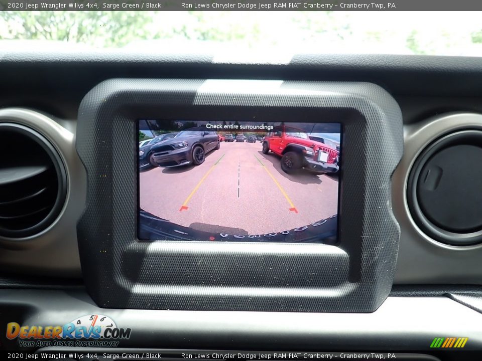 2020 Jeep Wrangler Willys 4x4 Sarge Green / Black Photo #15