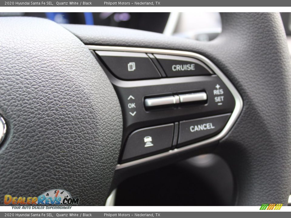 2020 Hyundai Santa Fe SEL Quartz White / Black Photo #12