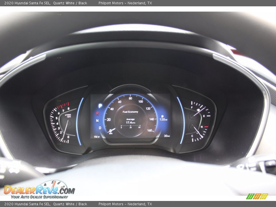 2020 Hyundai Santa Fe SEL Quartz White / Black Photo #13
