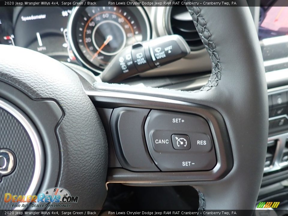 2020 Jeep Wrangler Willys 4x4 Steering Wheel Photo #17