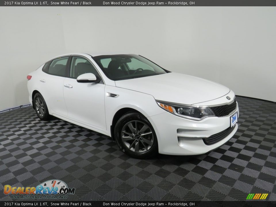 2017 Kia Optima LX 1.6T Snow White Pearl / Black Photo #4