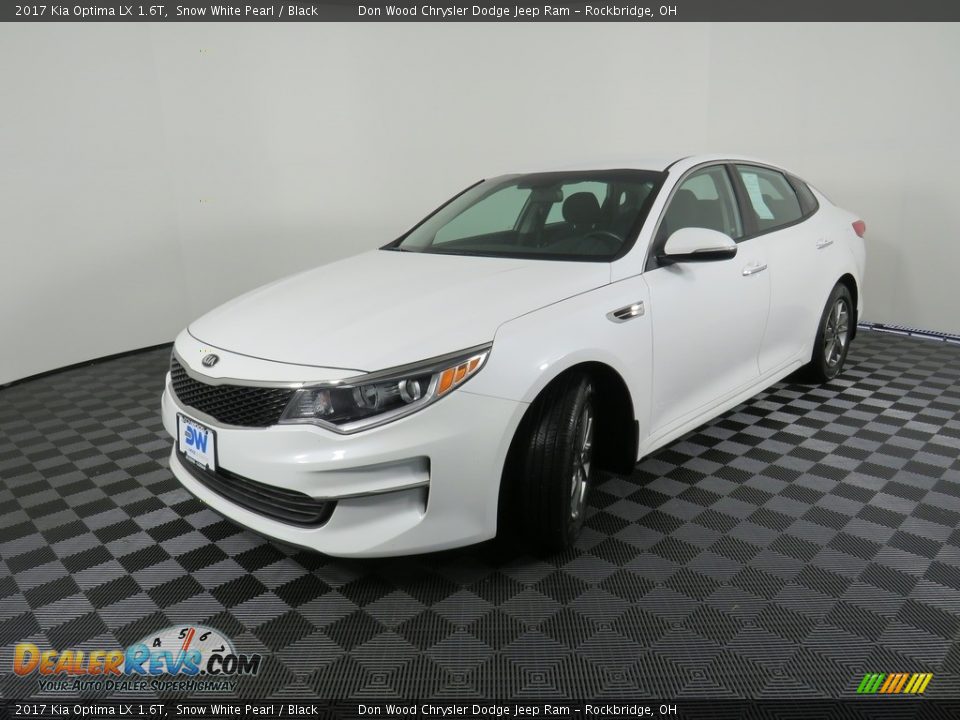 2017 Kia Optima LX 1.6T Snow White Pearl / Black Photo #8