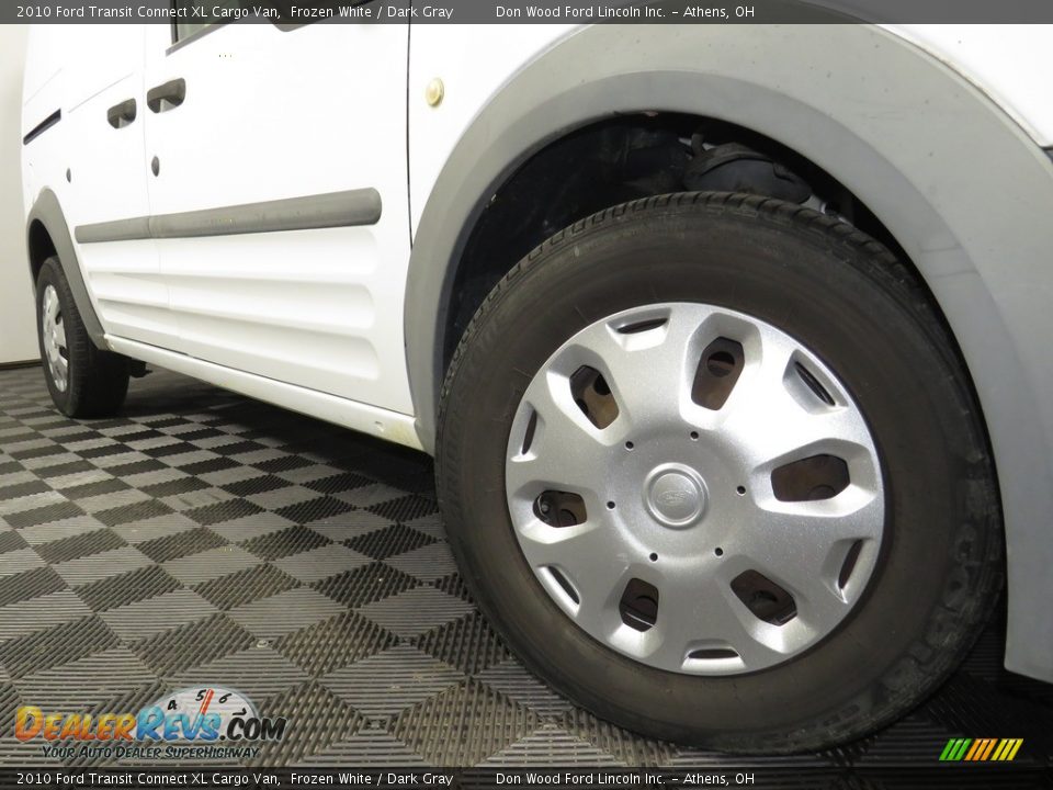 2010 Ford Transit Connect XL Cargo Van Frozen White / Dark Gray Photo #3