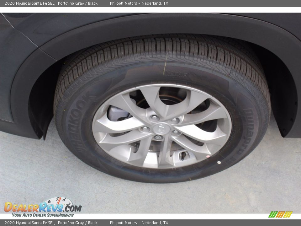 2020 Hyundai Santa Fe SEL Portofino Gray / Black Photo #5