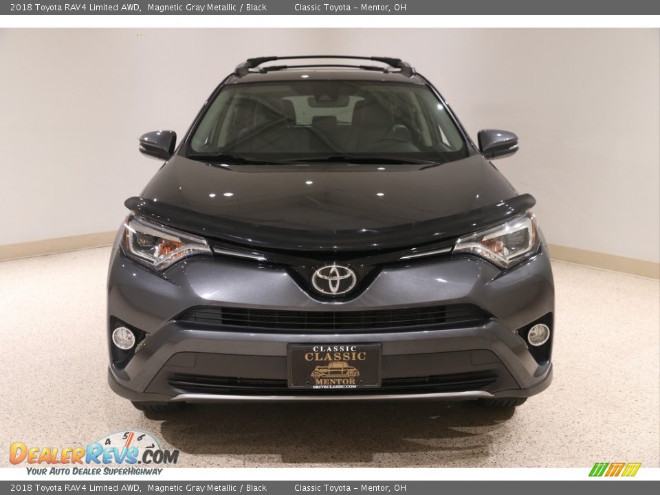 2018 Toyota RAV4 Limited AWD Magnetic Gray Metallic / Black Photo #2
