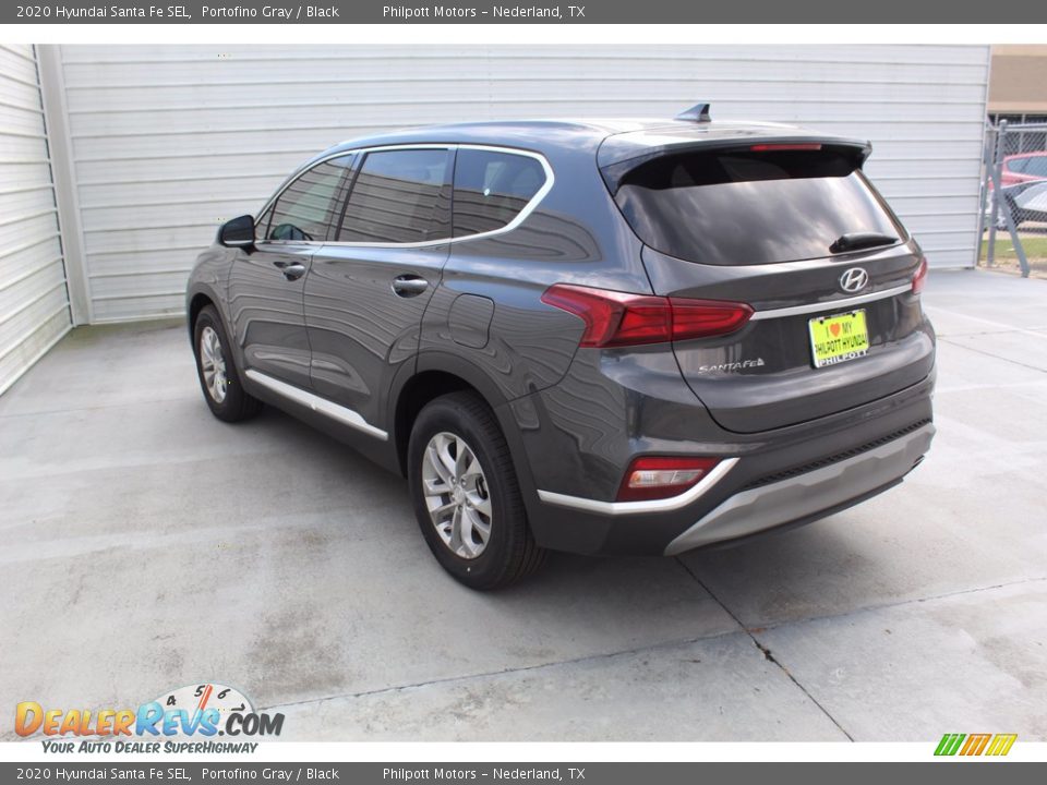 2020 Hyundai Santa Fe SEL Portofino Gray / Black Photo #6