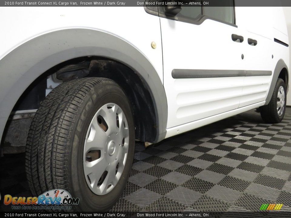 2010 Ford Transit Connect XL Cargo Van Frozen White / Dark Gray Photo #8