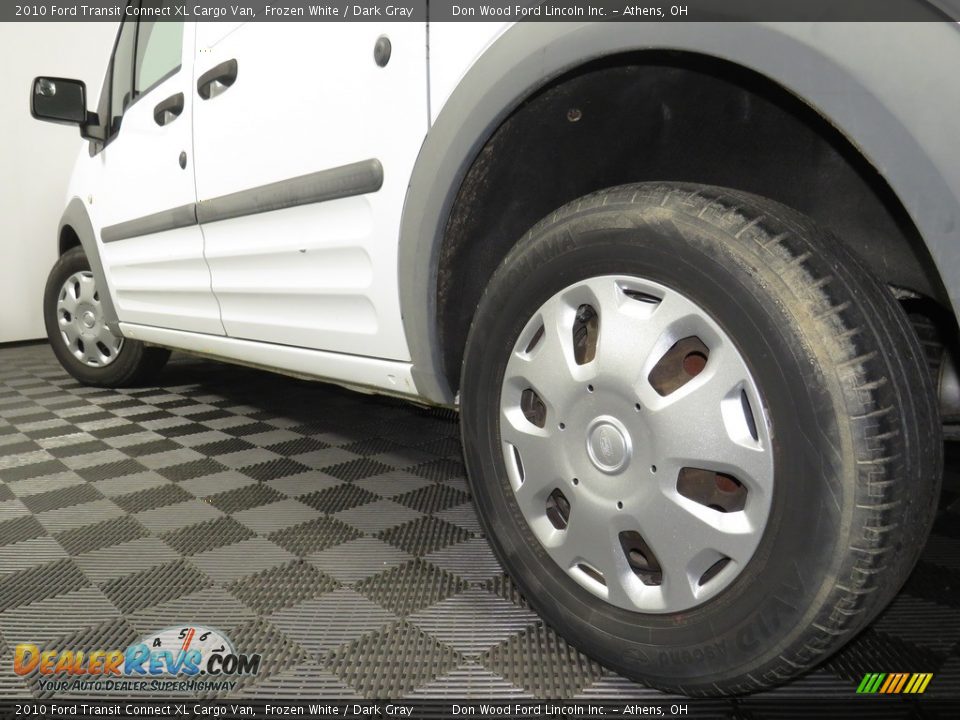 2010 Ford Transit Connect XL Cargo Van Frozen White / Dark Gray Photo #10