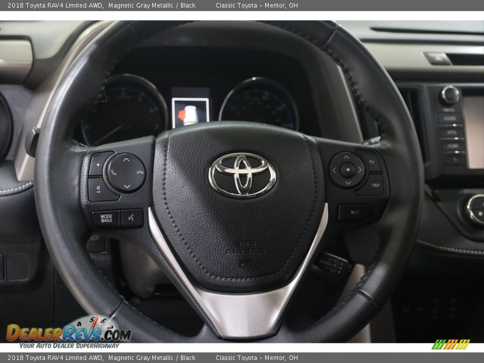 2018 Toyota RAV4 Limited AWD Magnetic Gray Metallic / Black Photo #6
