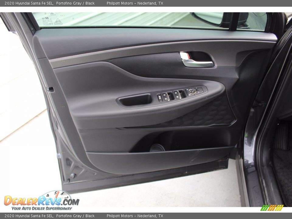 2020 Hyundai Santa Fe SEL Portofino Gray / Black Photo #9