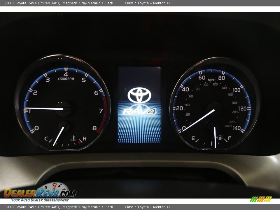 2018 Toyota RAV4 Limited AWD Magnetic Gray Metallic / Black Photo #7