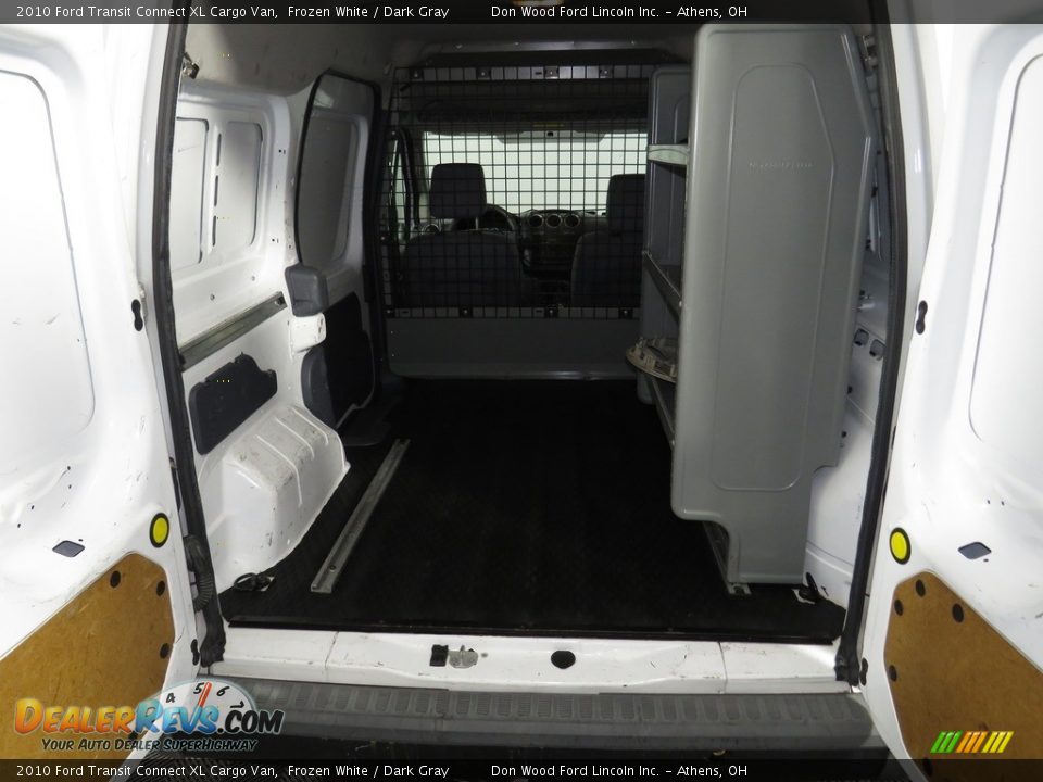 2010 Ford Transit Connect XL Cargo Van Frozen White / Dark Gray Photo #12
