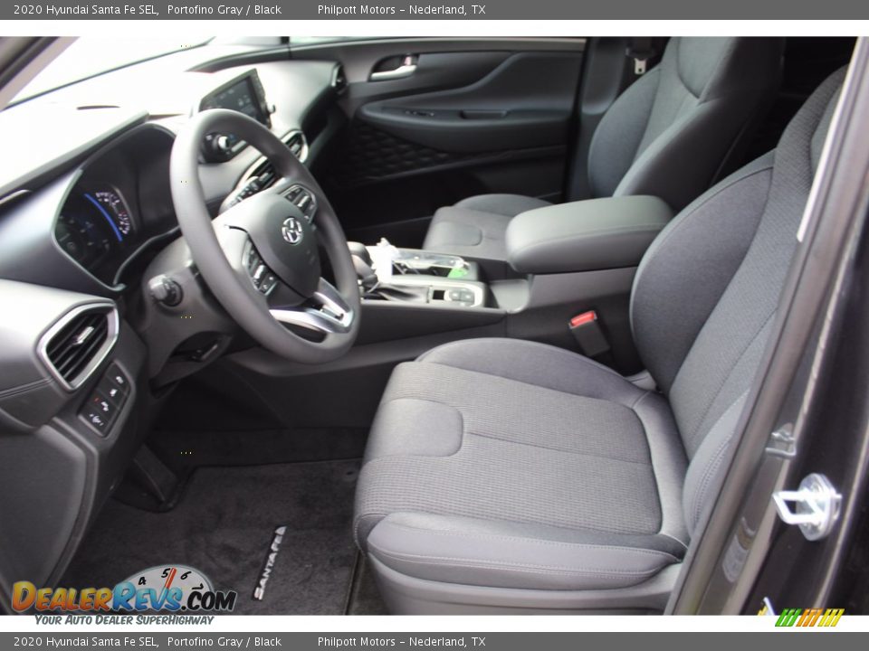 2020 Hyundai Santa Fe SEL Portofino Gray / Black Photo #10