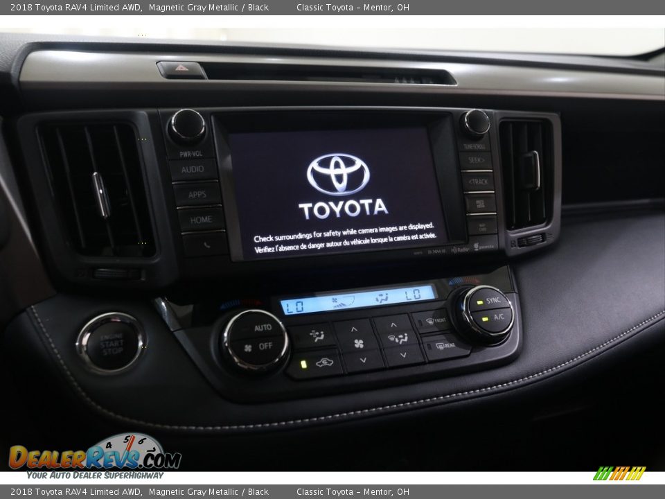 2018 Toyota RAV4 Limited AWD Magnetic Gray Metallic / Black Photo #9