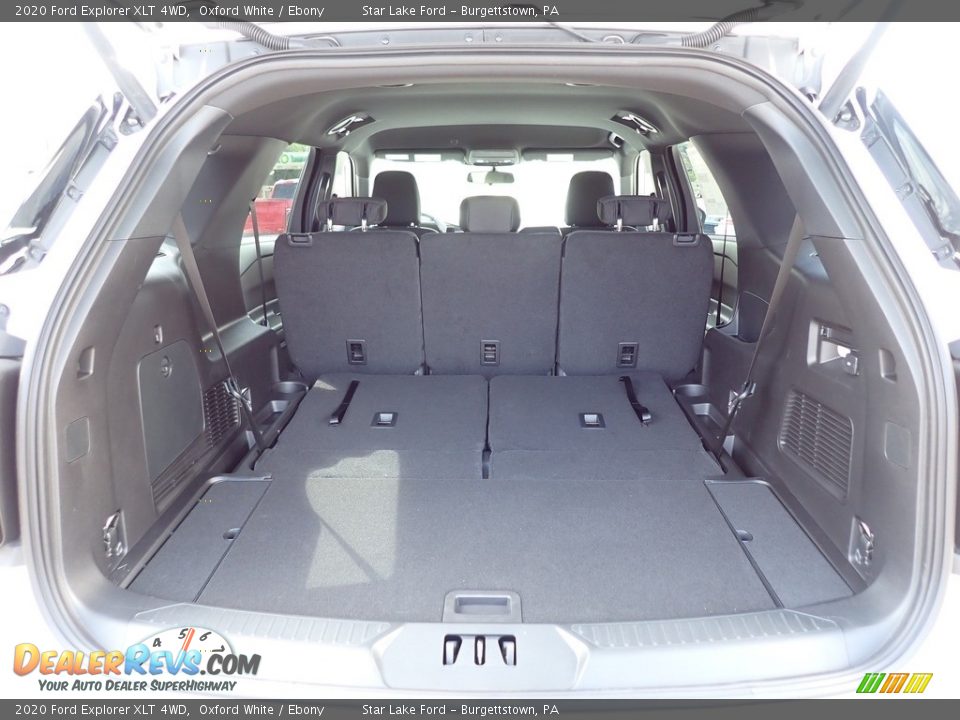 2020 Ford Explorer XLT 4WD Oxford White / Ebony Photo #5