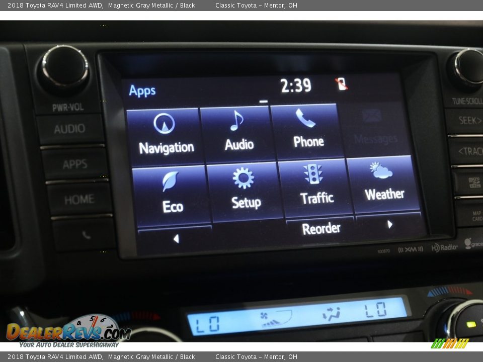 2018 Toyota RAV4 Limited AWD Magnetic Gray Metallic / Black Photo #12