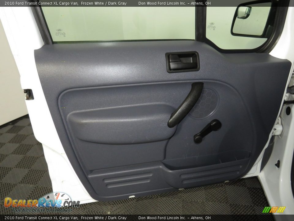 2010 Ford Transit Connect XL Cargo Van Frozen White / Dark Gray Photo #16