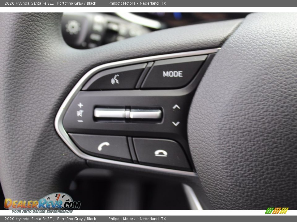 2020 Hyundai Santa Fe SEL Portofino Gray / Black Photo #16