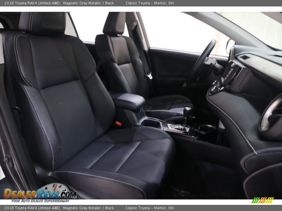 2018 Toyota RAV4 Limited AWD Magnetic Gray Metallic / Black Photo #15